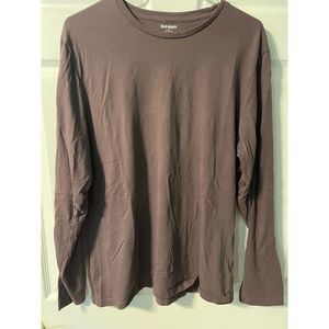 Men's Old Navy Plum Long Sleeve Shirt XL